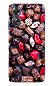 Chocolates Oppo A17 Pop Case