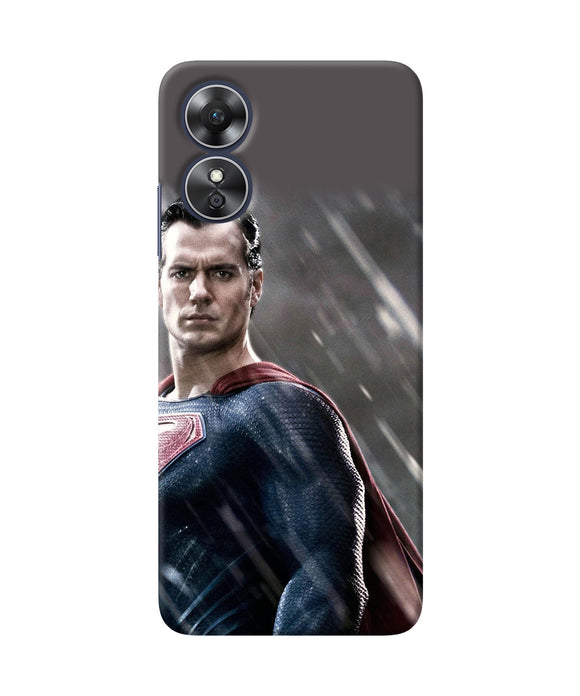 Superman man of steel Oppo A17 Back Cover