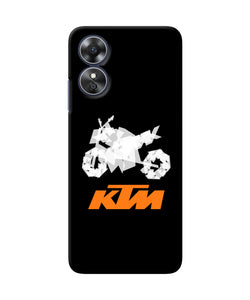 KTM sketch Oppo A17 Back Cover