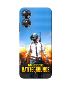 Pubg poster Oppo A17 Back Cover