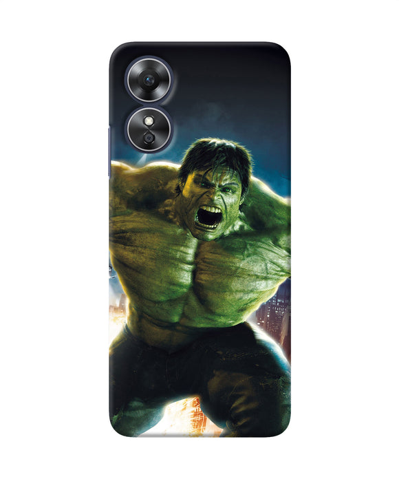 Hulk super hero Oppo A17 Back Cover