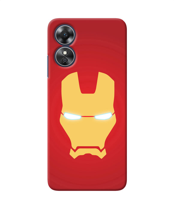 Ironman cartoon Oppo A17 Back Cover