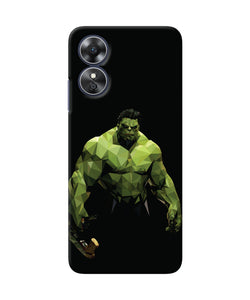 Abstract hulk buster Oppo A17 Back Cover