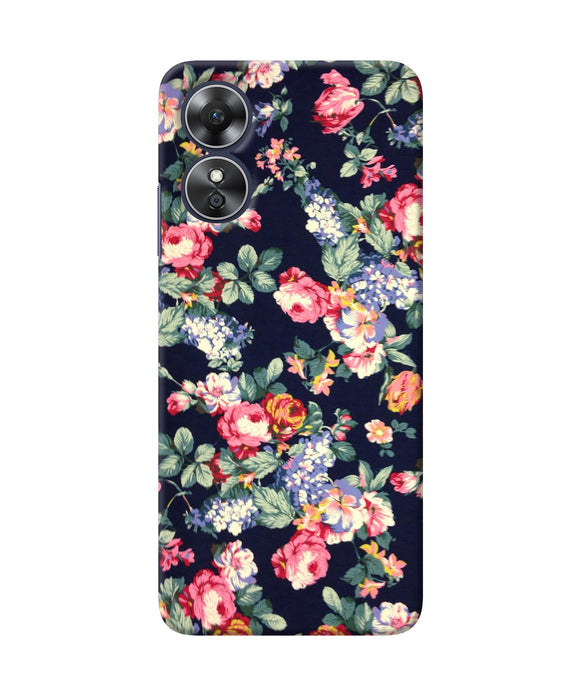 Natural flower print Oppo A17 Back Cover