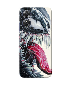 Angry venom Oppo A17 Back Cover