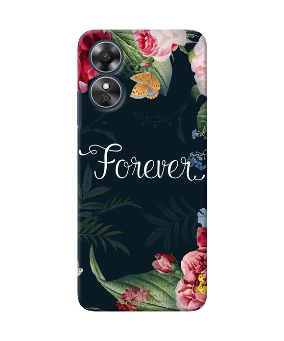 Forever flower Oppo A17 Back Cover