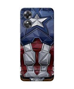 Captain suit Oppo A17 Back Cover