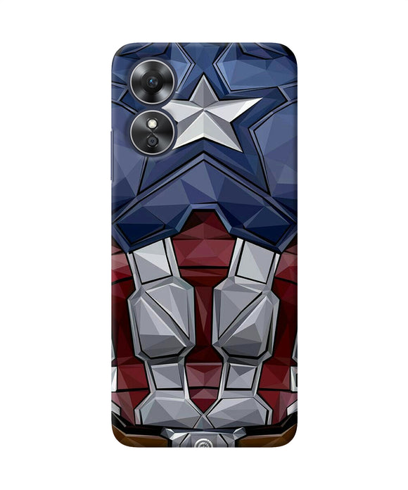 Captain suit Oppo A17 Back Cover