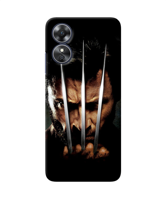 Wolverine poster Oppo A17 Back Cover
