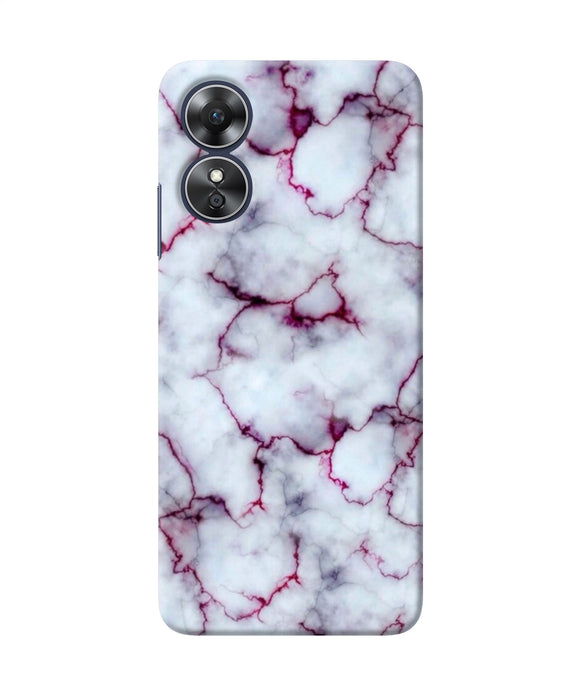 Brownish marble Oppo A17 Back Cover