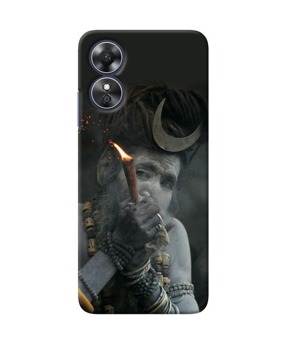 Aghori chillum Oppo A17 Back Cover