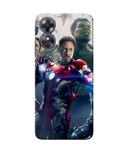 Avengers space poster Oppo A17 Back Cover