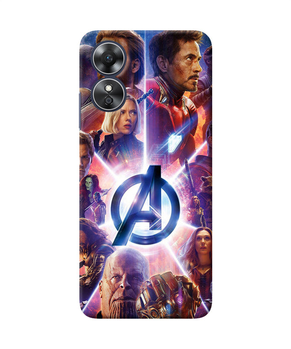 Avengers poster Oppo A17 Back Cover