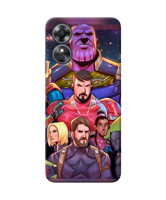 Avengers animate Oppo A17 Back Cover