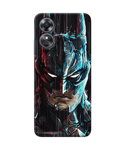 Batman face Oppo A17 Back Cover