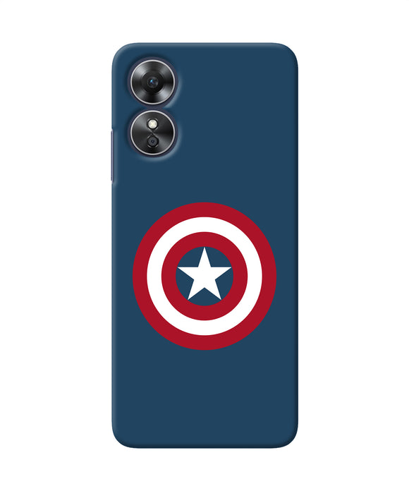 Captain america logo Oppo A17 Back Cover