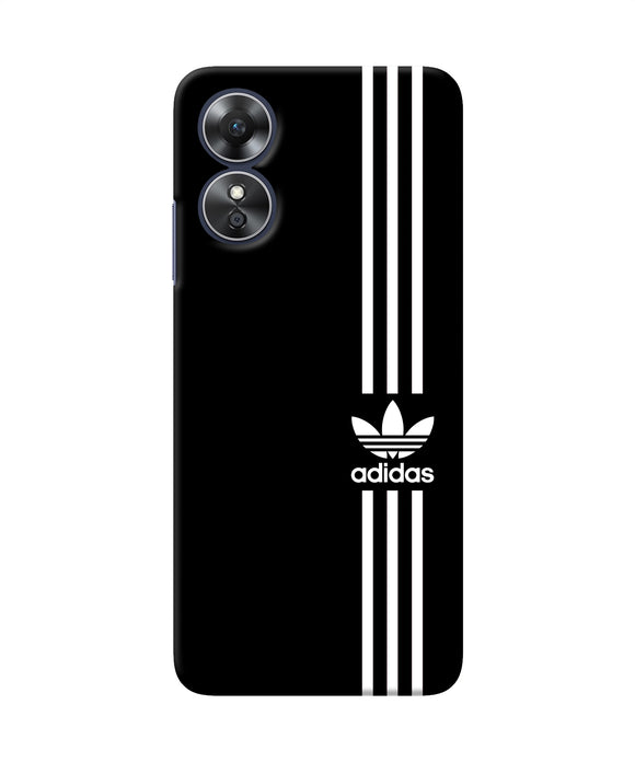 Adidas strips logo Oppo A17 Back Cover