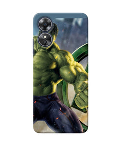 Angry hulk Oppo A17 Back Cover