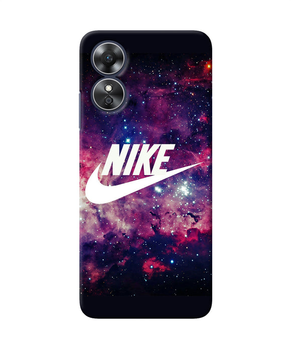 NIke galaxy logo Oppo A17 Back Cover