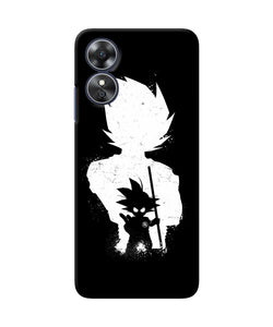 Goku night little character Oppo A17 Back Cover