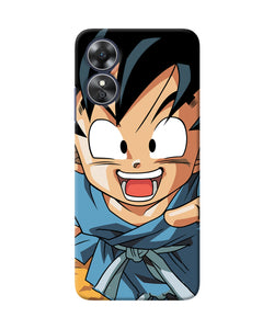 Goku z character Oppo A17 Back Cover