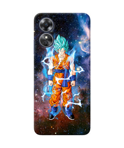 Vegeta goku galaxy Oppo A17 Back Cover