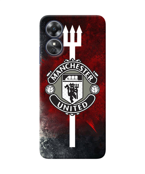 Manchester united Oppo A17 Back Cover