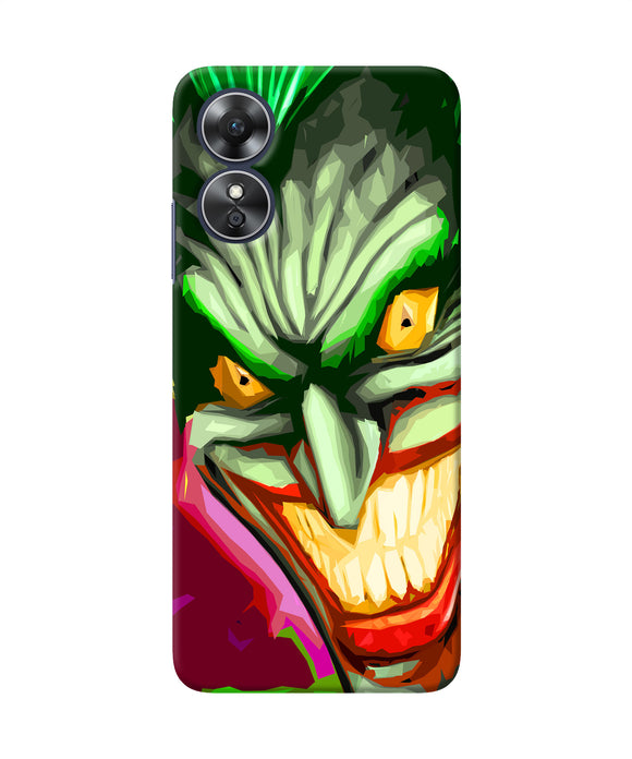 Joker smile Oppo A17 Back Cover