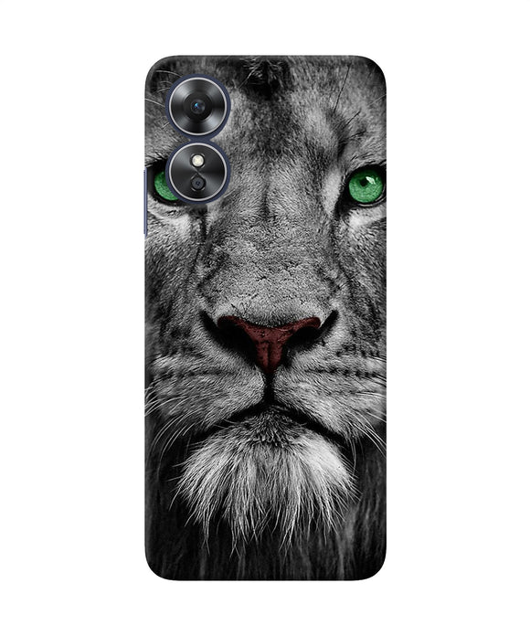 Lion poster Oppo A17 Back Cover