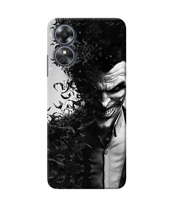 Joker dark knight smile Oppo A17 Back Cover