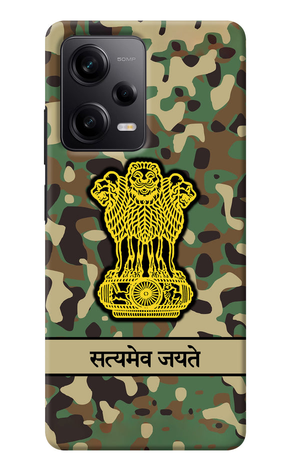 Satyamev Jayate Army Poco X5 5G Back Cover
