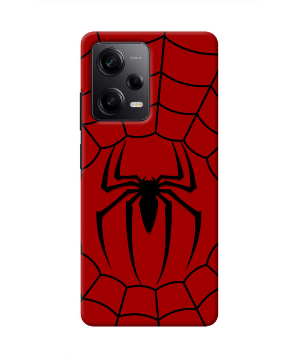 Spiderman Web Poco X5 5G Real 4D Back Cover