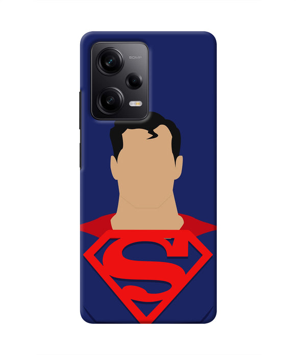 Superman Cape Poco X5 5G Real 4D Back Cover