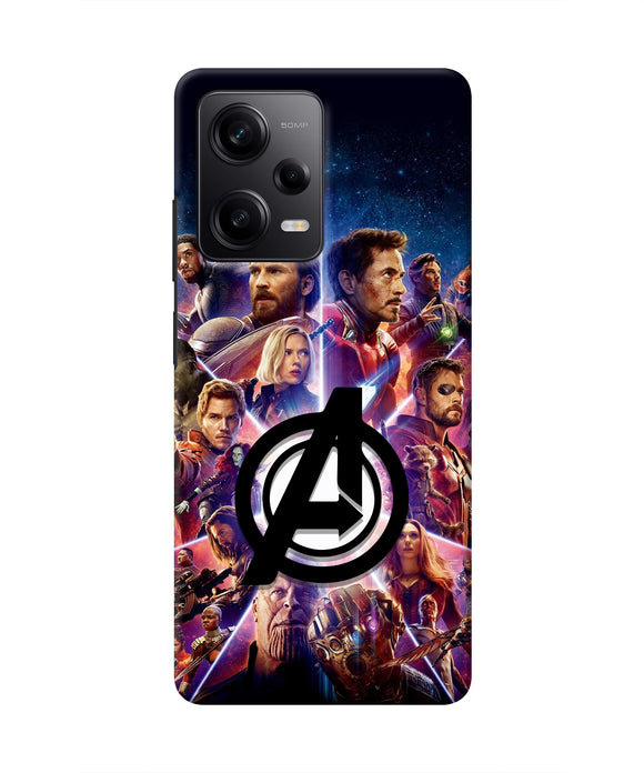 Avengers Superheroes Poco X5 5G Real 4D Back Cover