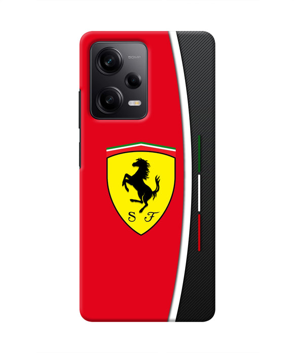 Ferrari Abstract Poco X5 5G Real 4D Back Cover
