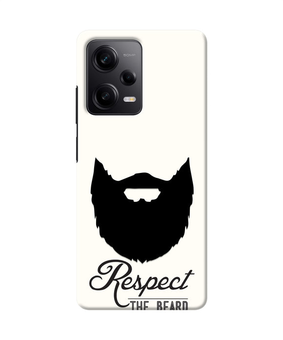 Respect the Beard Poco X5 5G Real 4D Back Cover
