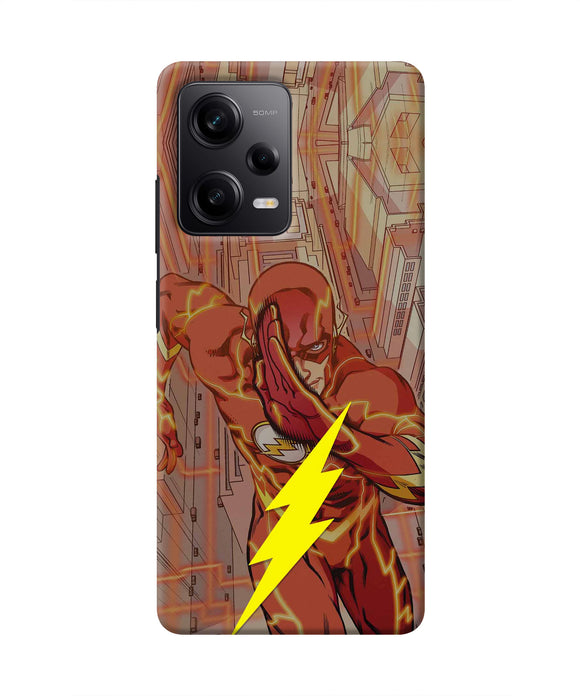Flash Running Poco X5 5G Real 4D Back Cover