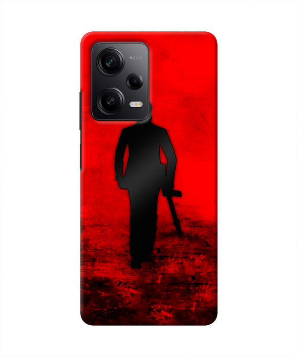 Rocky Bhai with Gun Poco X5 5G Real 4D Back Cover