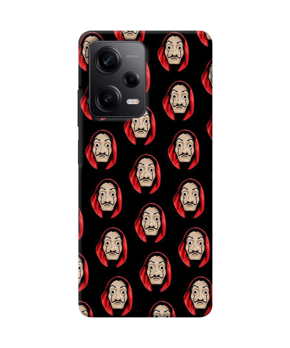 Money Heist Mask Poco X5 5G Back Cover