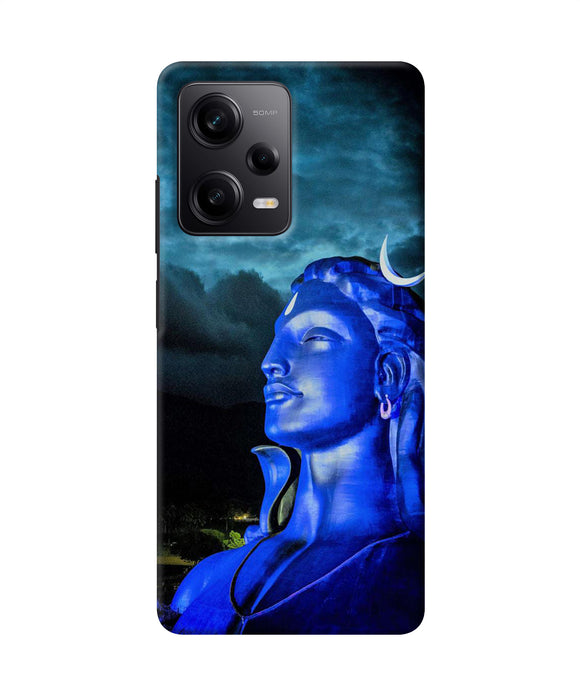 Adiyogi Blue Poco X5 5G Back Cover