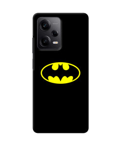 Batman last knight print black Poco X5 5G Back Cover