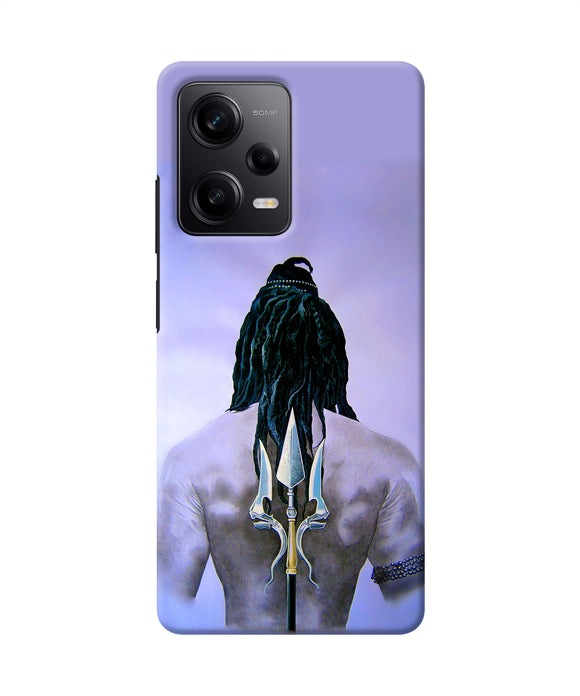 Lord shiva back Poco X5 5G Back Cover