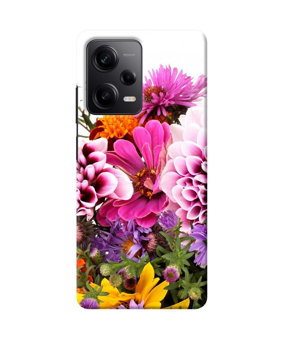 Natural flowers Poco X5 5G Back Cover