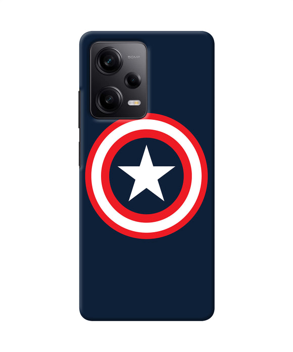 Captain america logo Poco X5 5G Back Cover