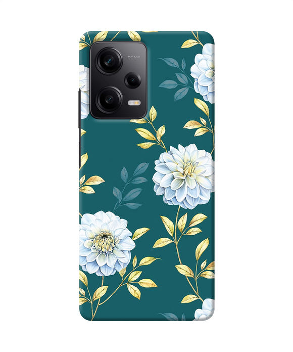 Flower canvas Poco X5 5G Back Cover