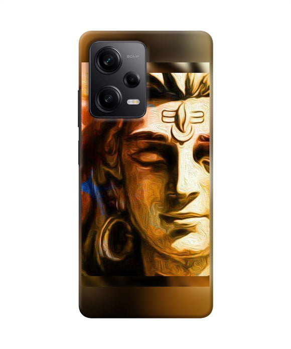 Shiva painting Poco X5 5G Back Cover