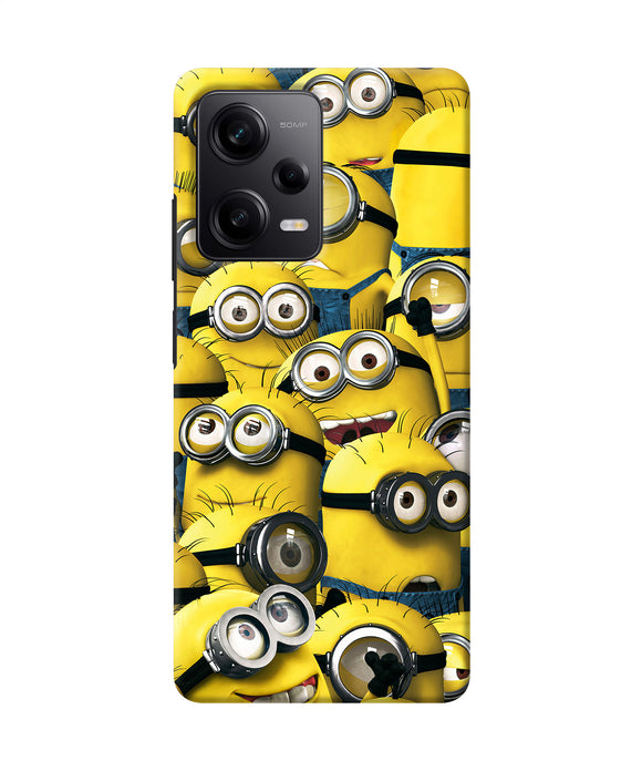 Minions crowd Poco X5 5G Back Cover