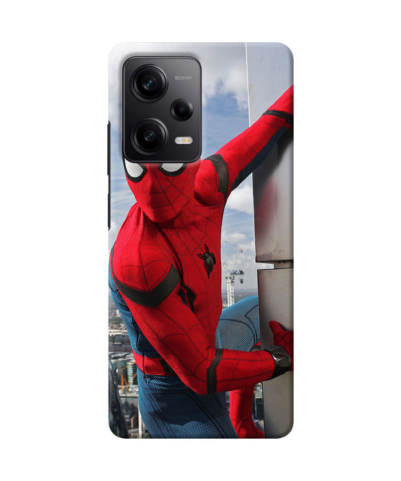 Spiderman on the wall Poco X5 5G Back Cover
