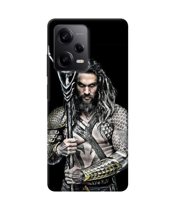 Aquaman trident black Poco X5 5G Back Cover