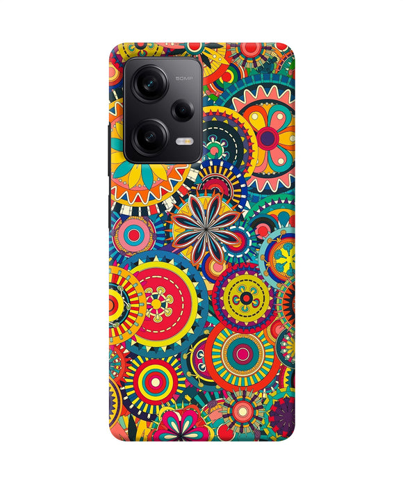 Colorful circle pattern Poco X5 5G Back Cover